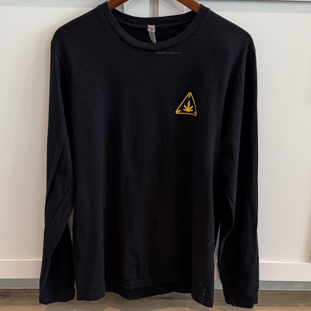 Electric Family Black Long Sleeve with Yellow and Orange Design